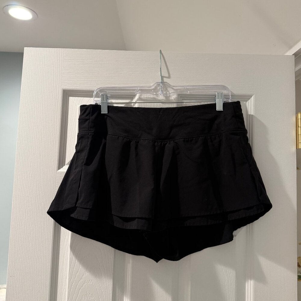 Alia Black Athletic Shorts
